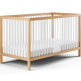 Kids Collective Babybett Kinderbett Gitterbett 60x120 und 70x140 cm höhenverstellbarer Lattenrost & herausnehmbare Sprossen stabiles Buchenholz | ab Geburt bis zum 3. Lebensjahr made in EU