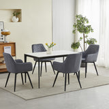 Esszimmerstuhl mit 2er set option drehbar Stuhl Drehstuhl Esszimmer Schminktisch Stuhl Schreibtischstuhl Samt Polsterstuhl mit Armlehnen | belastbar bis 110 kg | 360° drehbar, vielseitig | Schwarz