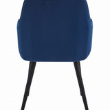 Esszimmerstuhl Stuhl mit 2er Set Option Küchenstuhl Polsterstuhl mit Armlehnen für Esszimmer Küche Schminktisch Stuhl, Samt Polsterstuhl mit Armlehne und Metallbeinen | belastbar bis 110 kg