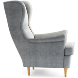 Sessel Ohrensessel Relaxsessel Sessel Wohnzimmer Polstersessel Lesesessel Fernsehsessel | Ergonomisch & Komfortabel | Hohe Rückenlehne, Holzbeine | 81x90x101 cm (BxTxH)