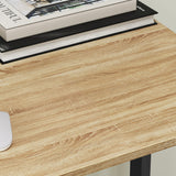 Schreibtisch Computertisch Bürotisch Tisch für Homeoffice PC-Tisch mit stabilen Metallbeinen | platzsparend einklappbar & verstellbare Füße | Für Homeoffice & Büro | 80x40x75 cm