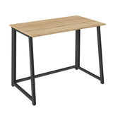 Schreibtisch Computertisch Bürotisch Tisch für Homeoffice PC-Tisch mit stabilen Metallbeinen | platzsparend einklappbar & verstellbare Füße | Für Homeoffice & Büro | 80x40x75 cm