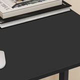 Schreibtisch Computertisch Bürotisch Tisch für Homeoffice PC-Tisch mit stabilen Metallbeinen | platzsparend einklappbar & verstellbare Füße | Für Homeoffice & Büro | 80x40x75 cm