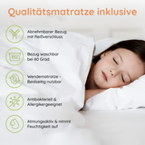 Kids Collective Kinderbett Polsterbett 90x200 cm Kinder Bett Jugendbett mit Lattenrost und Metallrahmen | Kopfteil in Muschelform | Für Mädchenzimmer & Kinderzimmer | von 4 bis 18 Jahren