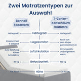 Home Collective Polsterbett Doppelbett Bett mit verstellbarem Lattenrost & Stauraum, wählbare Matratze (Federkern H2 / Kaltschaum H3) viele Größen verfügbar Kordstoff
