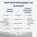 Home Collective Polsterbett Doppelbett Bett mit verstellbarem Lattenrost & Stauraum, wählbare Matratze (Federkern H2 / Kaltschaum H3) viele Größen verfügbar Kordstoff