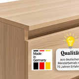 Commode 6 tiroirs 100 | 120 | 140 cm de large 78 hauteur commode armoire en bois blanc commode buffet buffet haut buffet chambre salon couloir organisateur de bureau