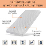 B-STOCK : Lit mezzanine / lit superposé 90x200 cm avec lit gigogne et deux tiroirs 