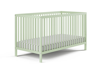 Kids Collective Babybett Kinderbett Gitterbett 60x120 und 70x140 cm höhenverstellbarer Lattenrost & herausnehmbare Sprossen stabiles Buchenholz | ab Geburt bis zum 3. Lebensjahr made in EU