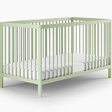 Kids Collective Babybett Kinderbett Gitterbett 60x120 und 70x140 cm höhenverstellbarer Lattenrost & herausnehmbare Sprossen stabiles Buchenholz | ab Geburt bis zum 3. Lebensjahr made in EU