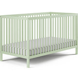 Kids Collective Babybett Kinderbett Gitterbett 60x120 und 70x140 cm höhenverstellbarer Lattenrost & herausnehmbare Sprossen stabiles Buchenholz | ab Geburt bis zum 3. Lebensjahr made in EU
