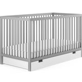 Kids Collective Babybett Kinderbett Gitterbett 60x120 und 70x140 cm höhenverstellbarer Lattenrost & herausnehmbare Sprossen stabiles Buchenholz | ab Geburt bis zum 3. Lebensjahr made in EU