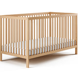 Kids Collective Babybett Kinderbett Gitterbett 60x120 und 70x140 cm höhenverstellbarer Lattenrost & herausnehmbare Sprossen stabiles Buchenholz | ab Geburt bis zum 3. Lebensjahr made in EU