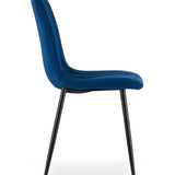 Ensemble de 1, 2 ou 4 chaises tapissées, chaises de salle à manger, chaises de salon, tapissées, disponible en plusieurs coloris