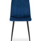 Ensemble de 1, 2 ou 4 chaises tapissées, chaises de salle à manger, chaises de salon, tapissées, disponible en plusieurs coloris