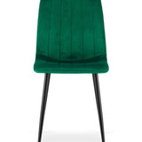 Ensemble de 1, 2 ou 4 chaises tapissées, chaises de salle à manger, chaises de salon, tapissées, disponible en plusieurs coloris