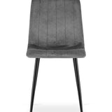 Ensemble de 1, 2 ou 4 chaises tapissées, chaises de salle à manger, chaises de salon, tapissées, disponible en plusieurs coloris