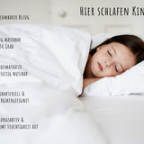 Kinderbett 80x160 und 180x80 cm mit Matratze (optional), Rausfallschutz, Lattenrost & Schublade in weiß mit Einhorn, Pferd, Feuerwehr oder Fee Motiv Mädchen Bett